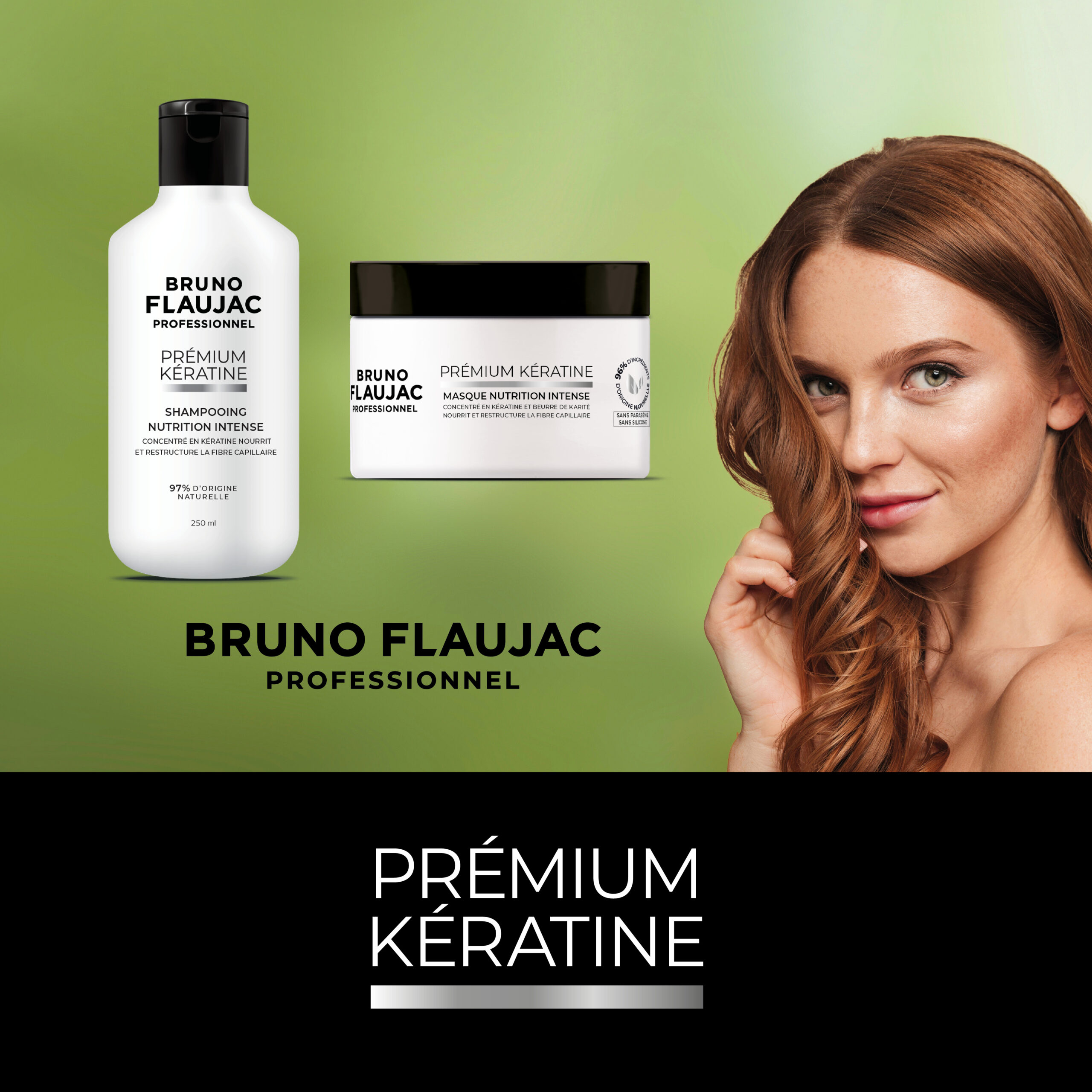 Duo Prémium Kératine Bruno Flaujac Professionnel