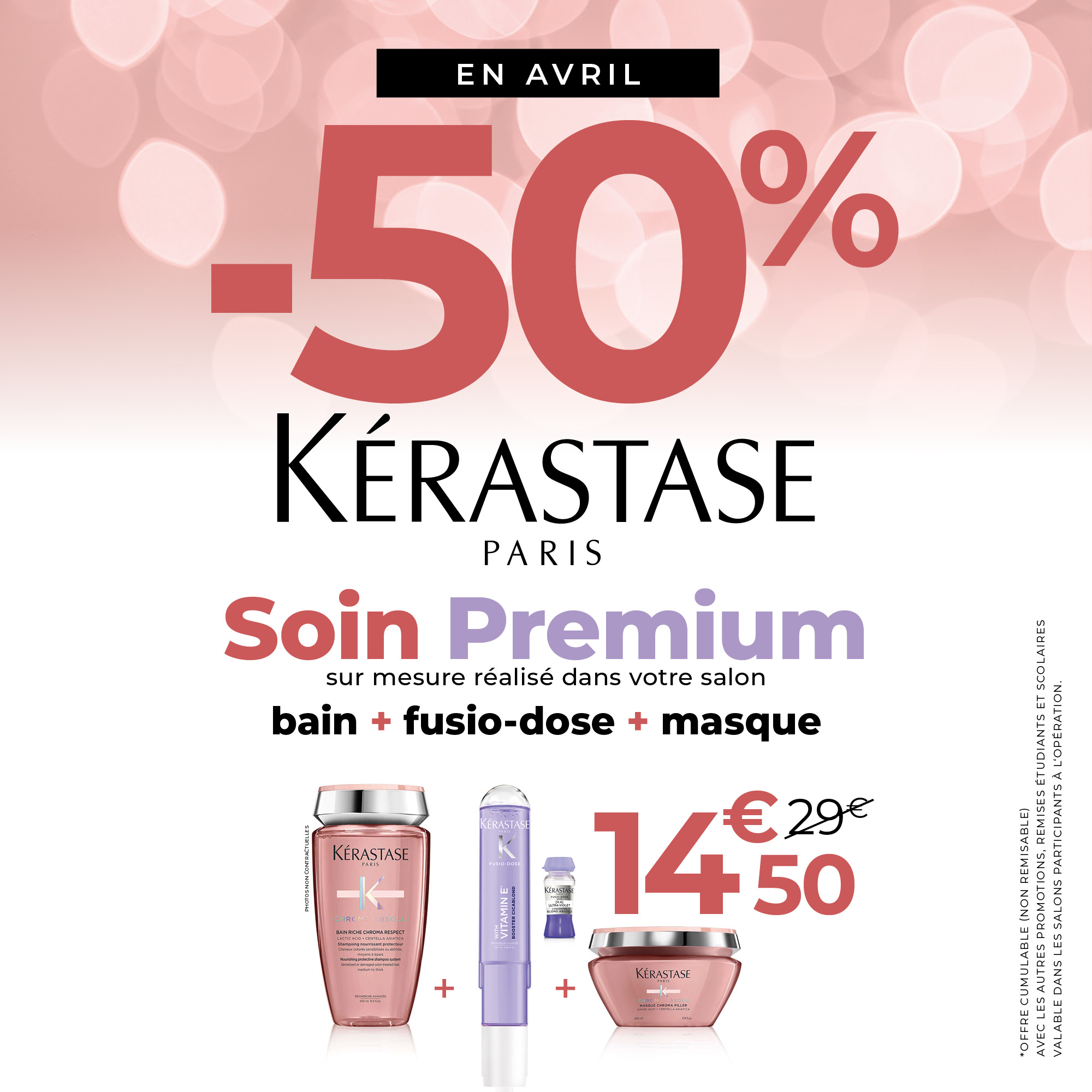 -50% kérastase sur le soin Premium