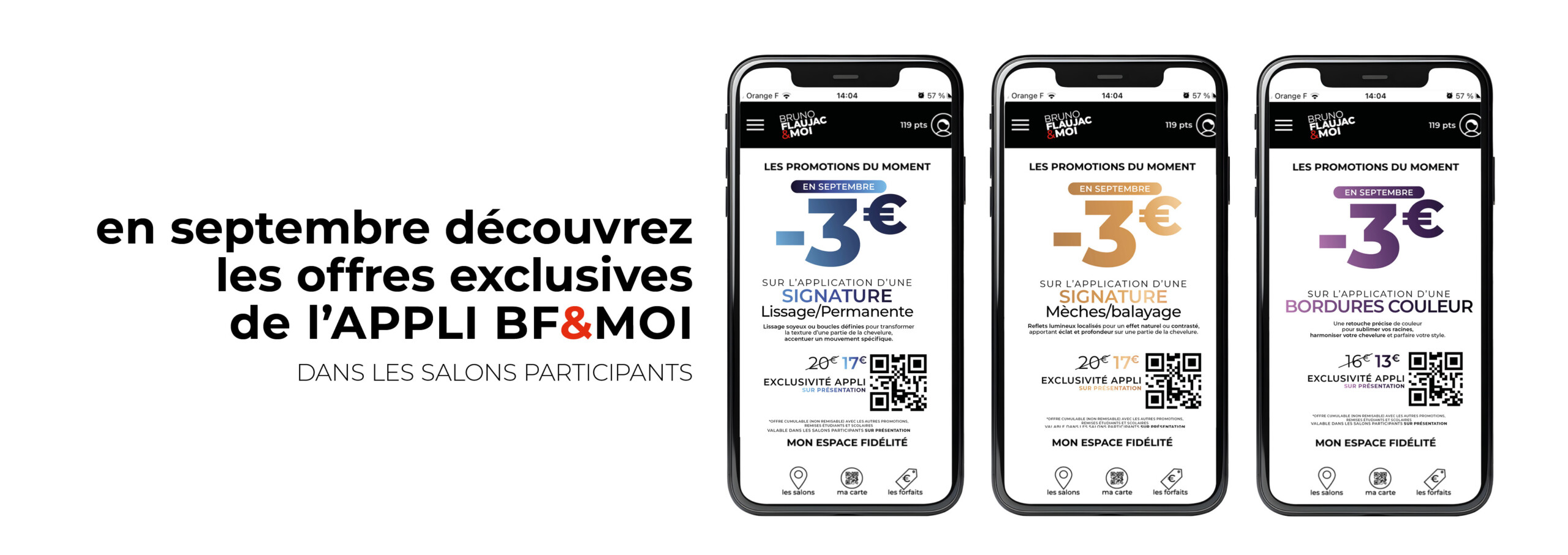 promo appli exclusivité