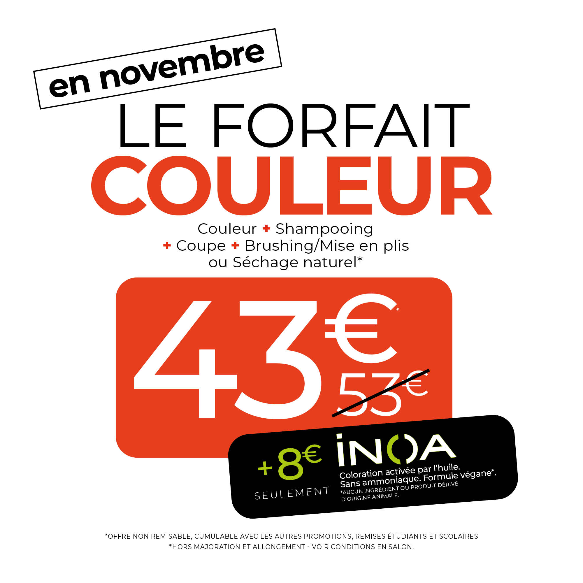 PROMO COULEUR N OVEMBRE
